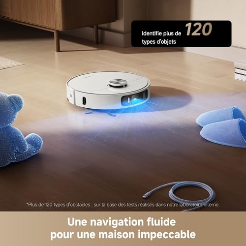 Thumbnail 6 de dreame L40 Ultra AE Robot Aspirateur : aspiration de 19 000 Pa et nettoyage automatisé pour chiens et chats