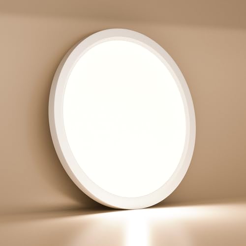 Thumbnail 1 de LQWELL Lámpara de Techo LED 18W IP44 4000K 1980LM – Redonda y Delgada para Baño y Sala