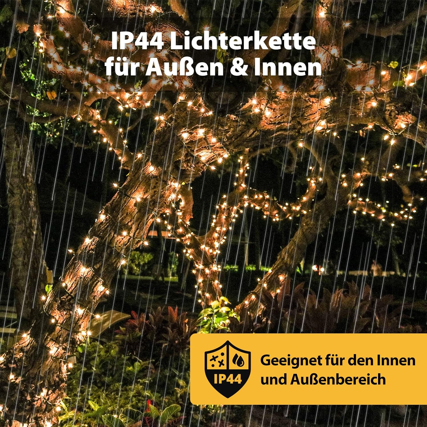 Thumbnail 2 de SALCAR Luci Natale — guirlande lumineuse de Noël extérieure imperméable avec télécommande, 80 m et 1330 LED