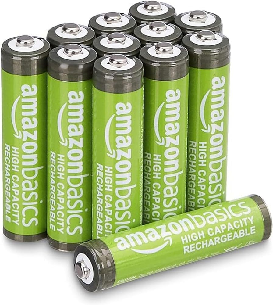Thumbnail 4 de Amazon Basics 12er-Set wiederaufladbare AA NiMH-Akkus (2400 mAh, 1,2 V) – bis zu 400-mal aufladbar, vorgeladen