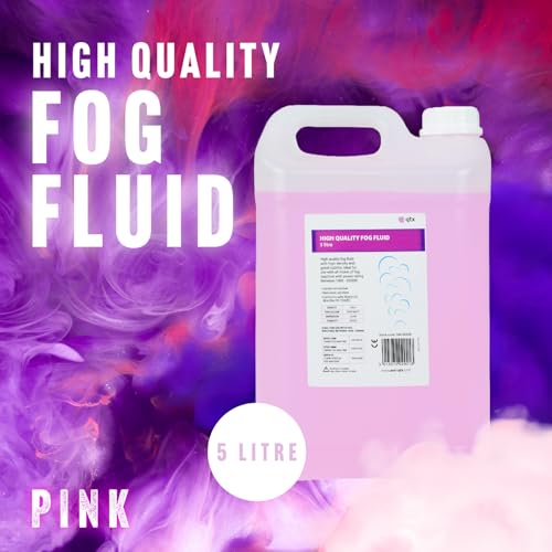 Thumbnail 1 de QTX Fog Fluid 5Ltr High Density Smoke Fluid for DJ, Stage and Party Effects