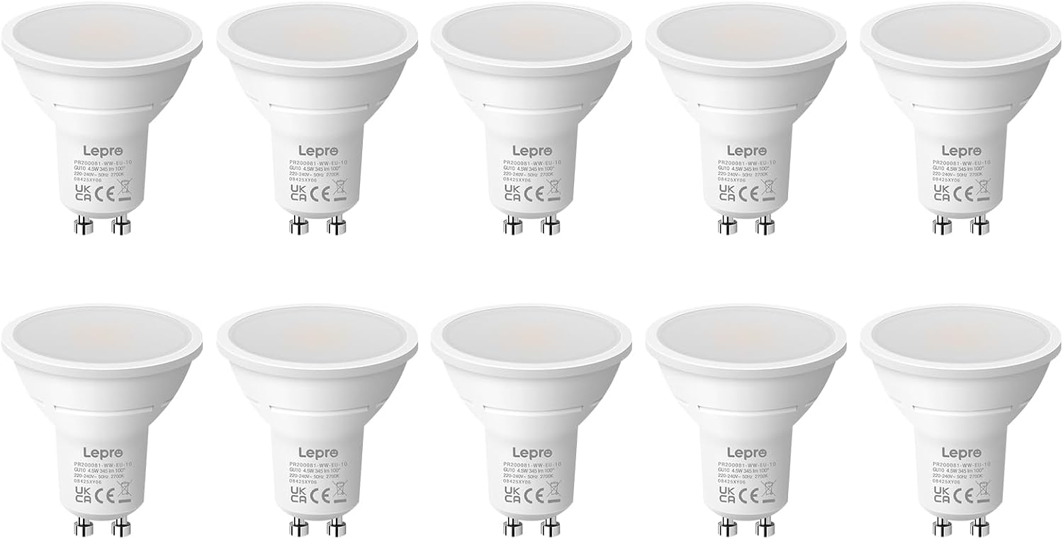 Detalle de Lepro GU10 LED Bulbs Pack of 10