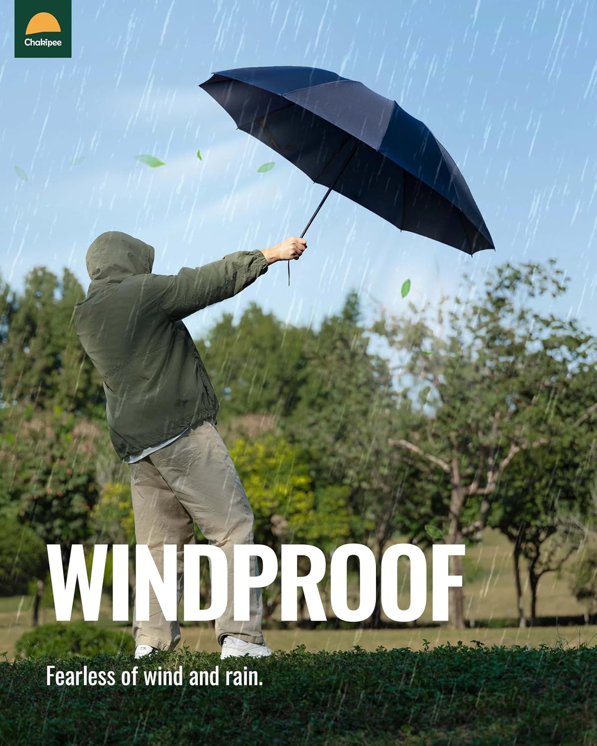 Thumbnail 6 de Chakipee Regenschirm Groß 10 Rippen