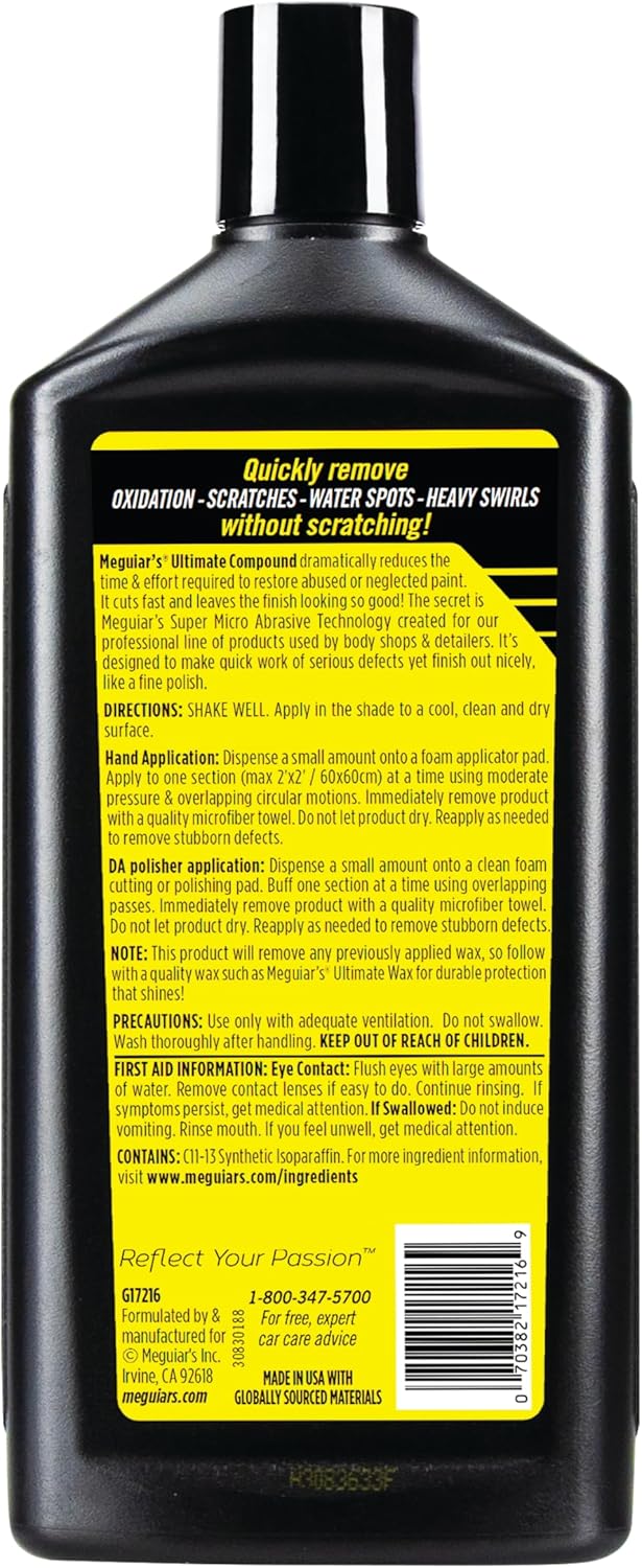 Thumbnail 1 de Meguiar's Ultimate Compound Autopolitur G17216EU