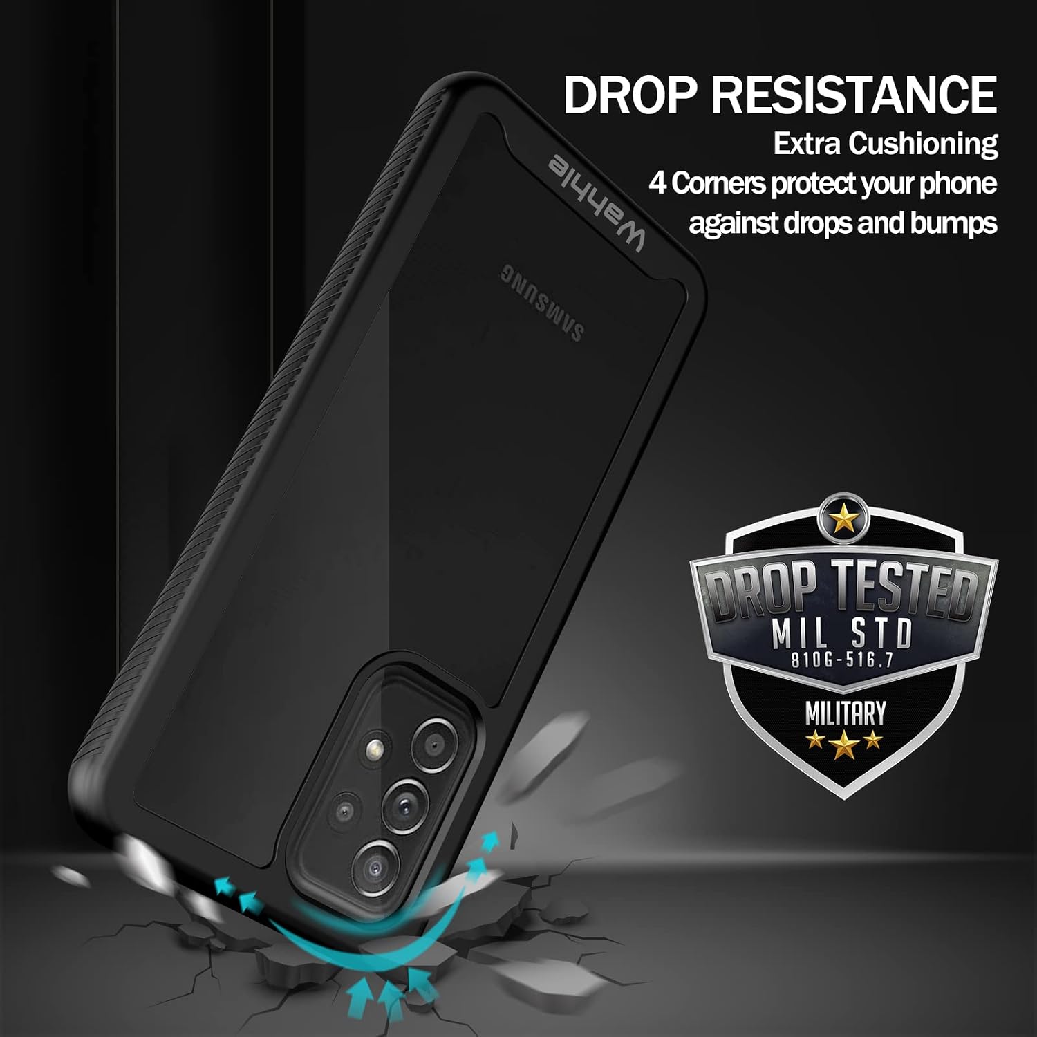 Thumbnail 1 de wahhle Galaxy A53 5G case 360° protection