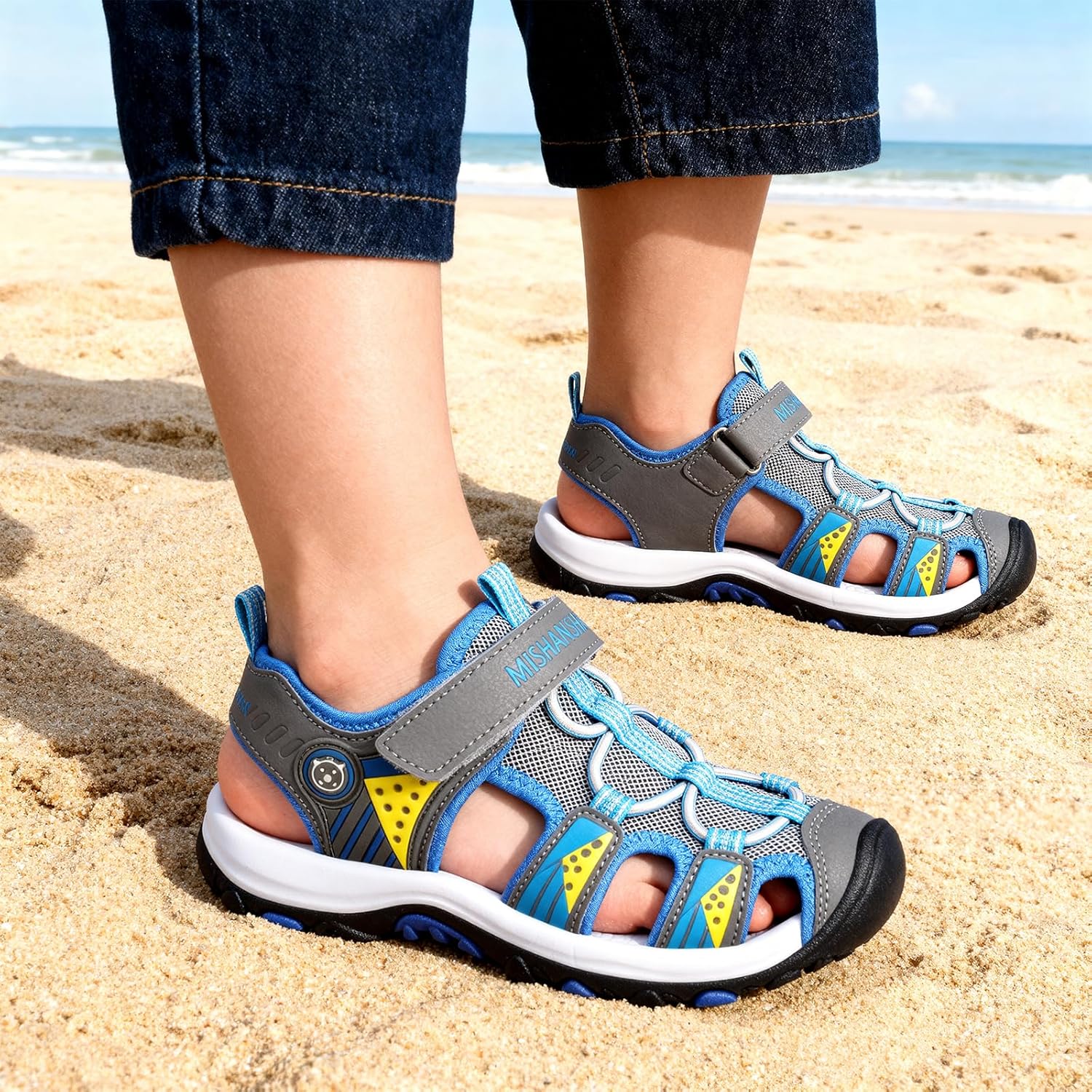 Thumbnail 1 de SAGUARO Geschlossene Sandalen Kinder Trekking – atmungsaktiv, robust und vielseitig