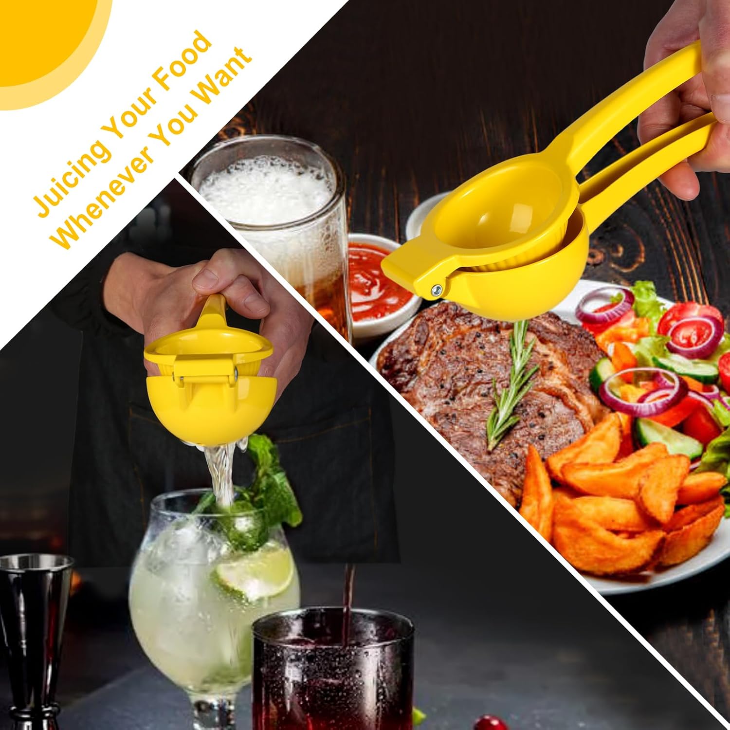 Thumbnail 2 de TEZZ Manual Citrus Juicer, Aluminum Alloy