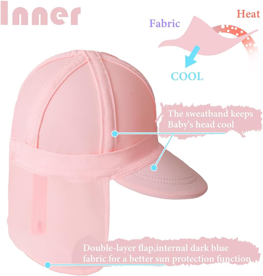 Detalle de Gifts Treat Kids Legionnaires Hat with UPF 50+ Sun Protection