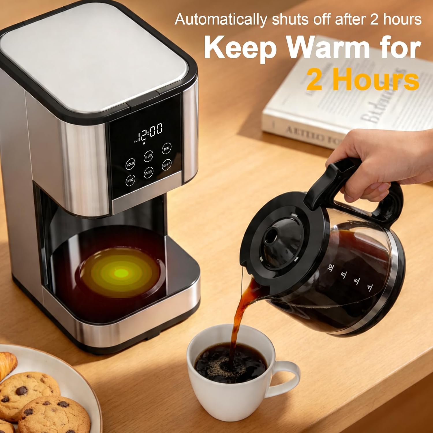 Detalle 2 de Programmable Coffee Maker, 10-Cup Capacity