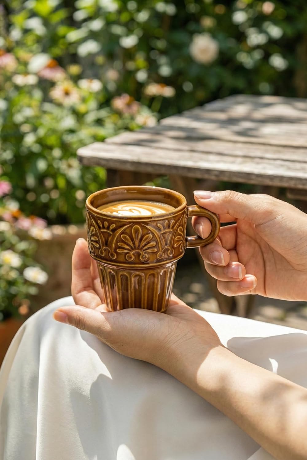 Thumbnail 6 de Ceramic Espresso Cup Set, 6 oz