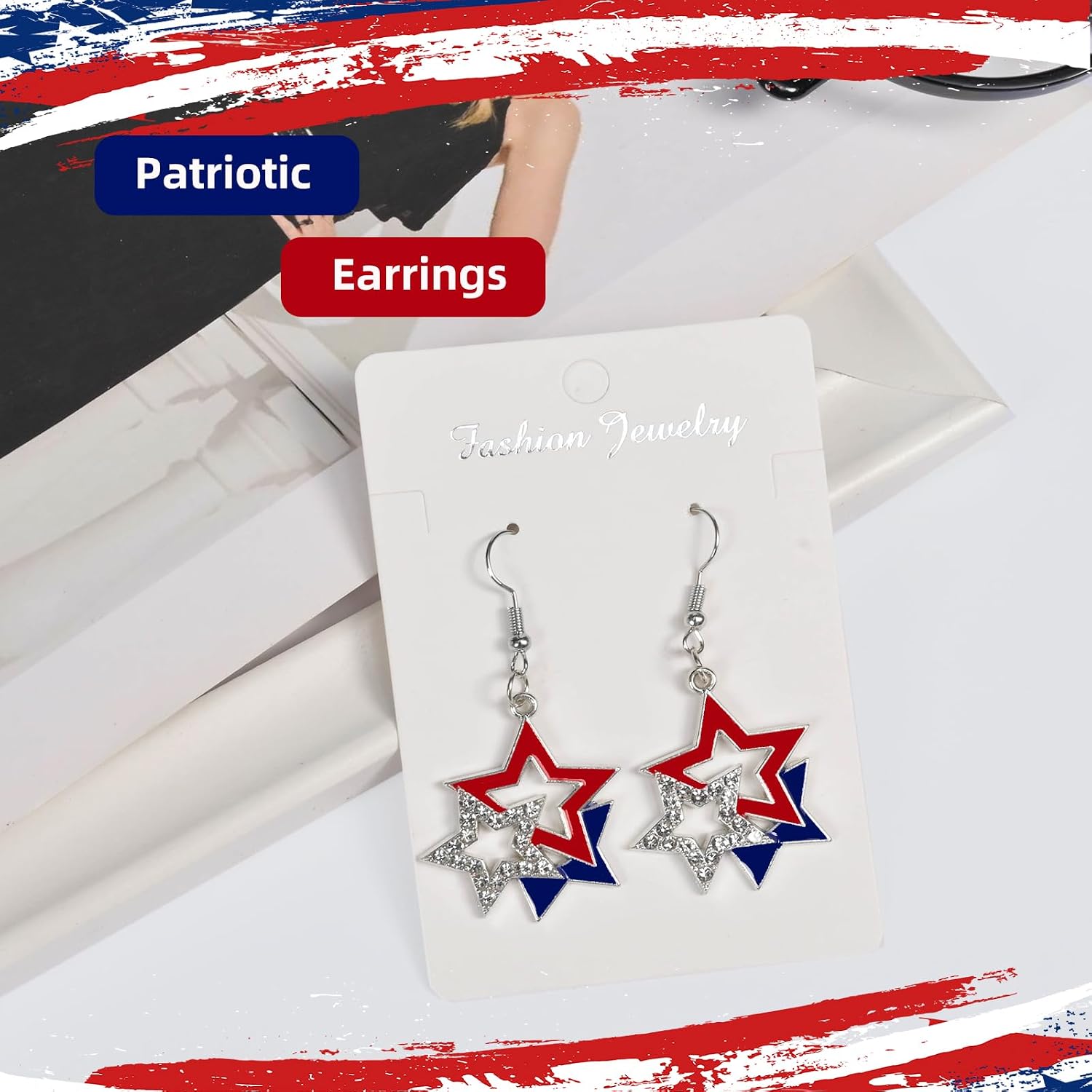 Thumbnail 6 de ORORIN Holiday Earrings in Zinc Alloy
