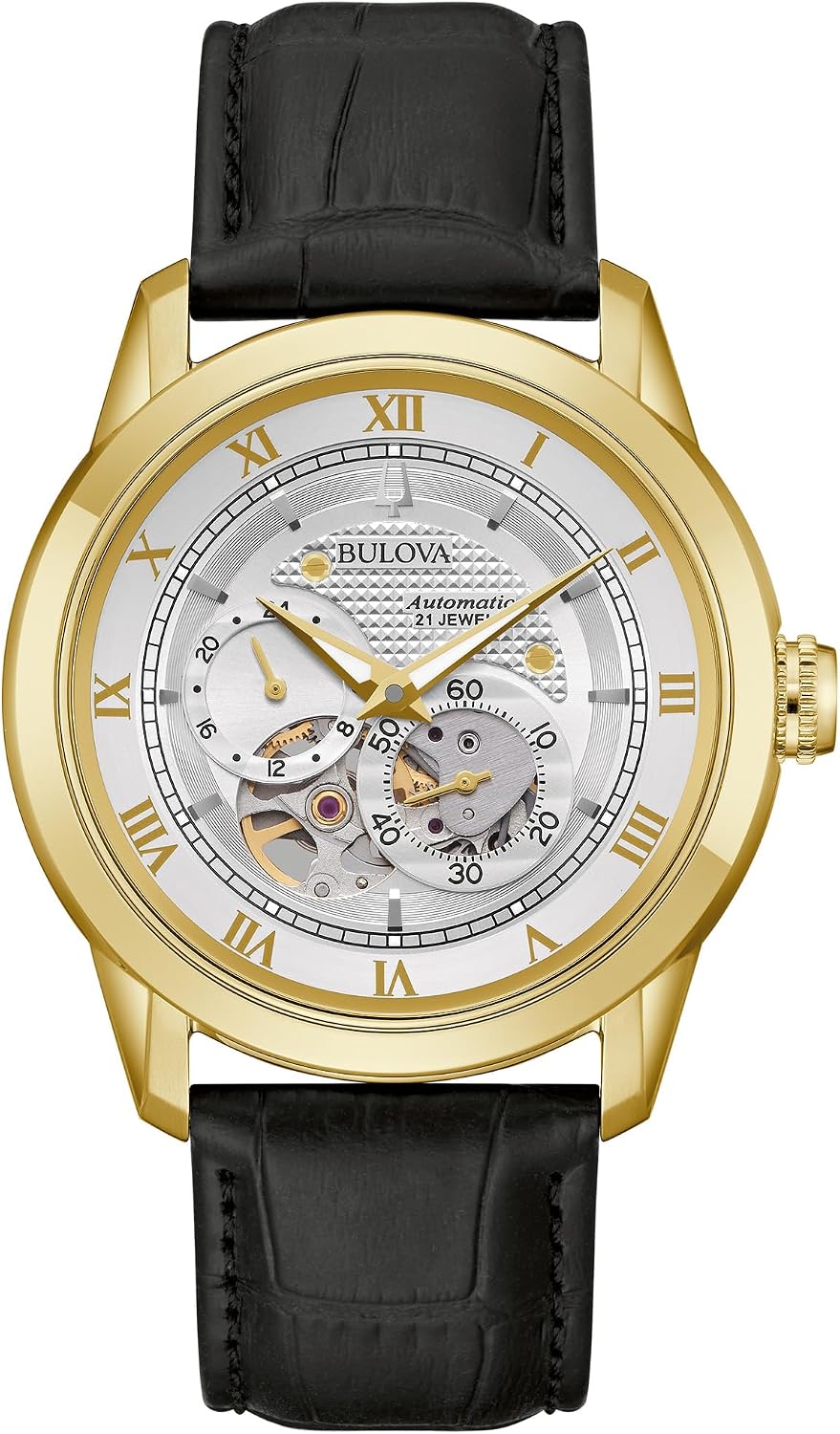 Detalle 2 de Bulova Men's Classic Sutton 4-Hand Automatic Watch