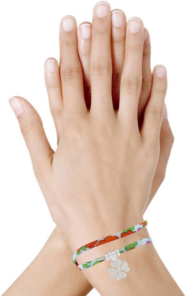 Thumbnail 1 de Les Poulettes Bijoux bracciale doppio giro “Collegamenti” in argento 925