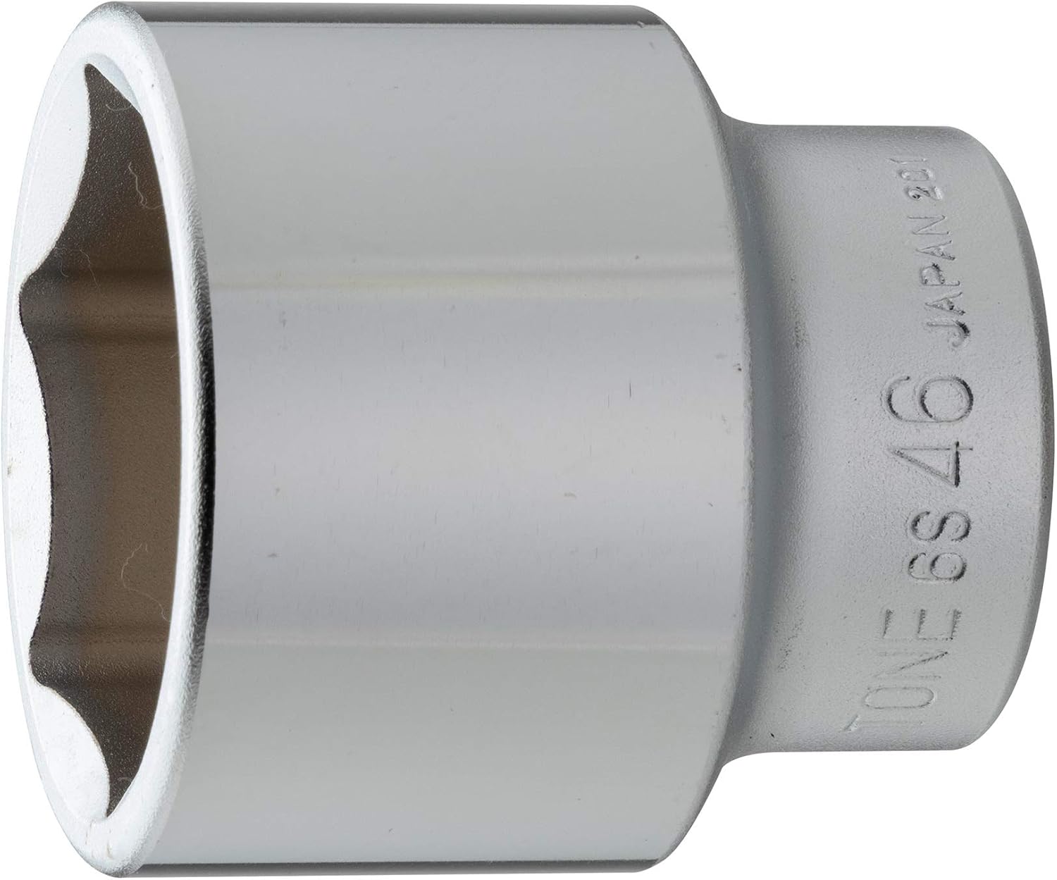 Detalle de トネ(TONE) 6S-46 6角ソケット 差込角19.0mm・二面幅46mm・全長65mm