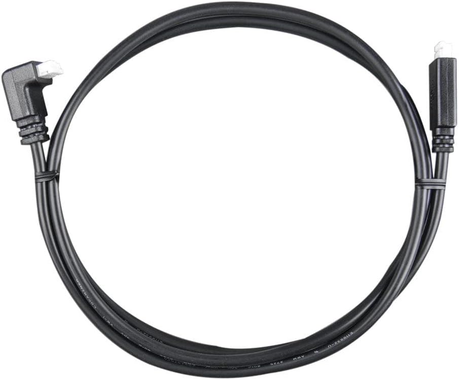 Detalle de Victron Energy VE.DIRECT CABLE 3M – kabel med vinklad kontakt