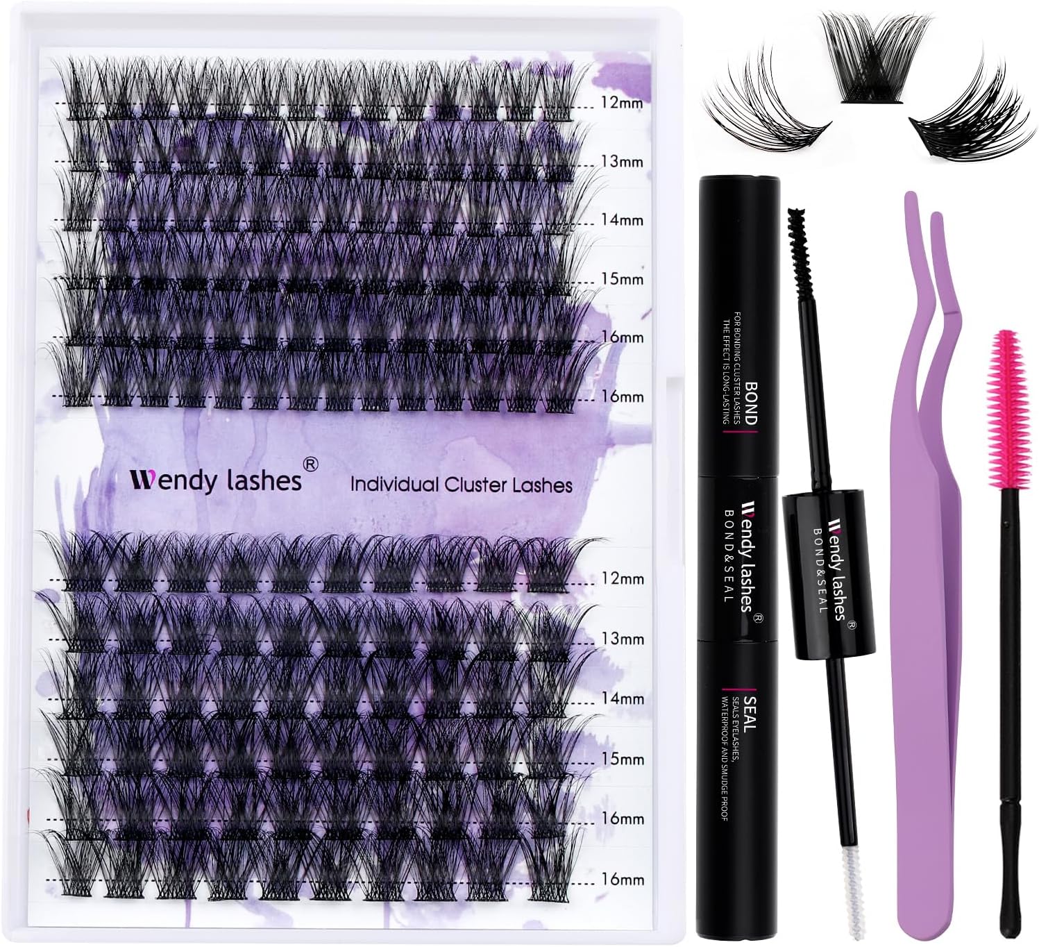 Detalle de WENDY LASHES C3+C9 Kit ciglia mix 12-16mm 😍