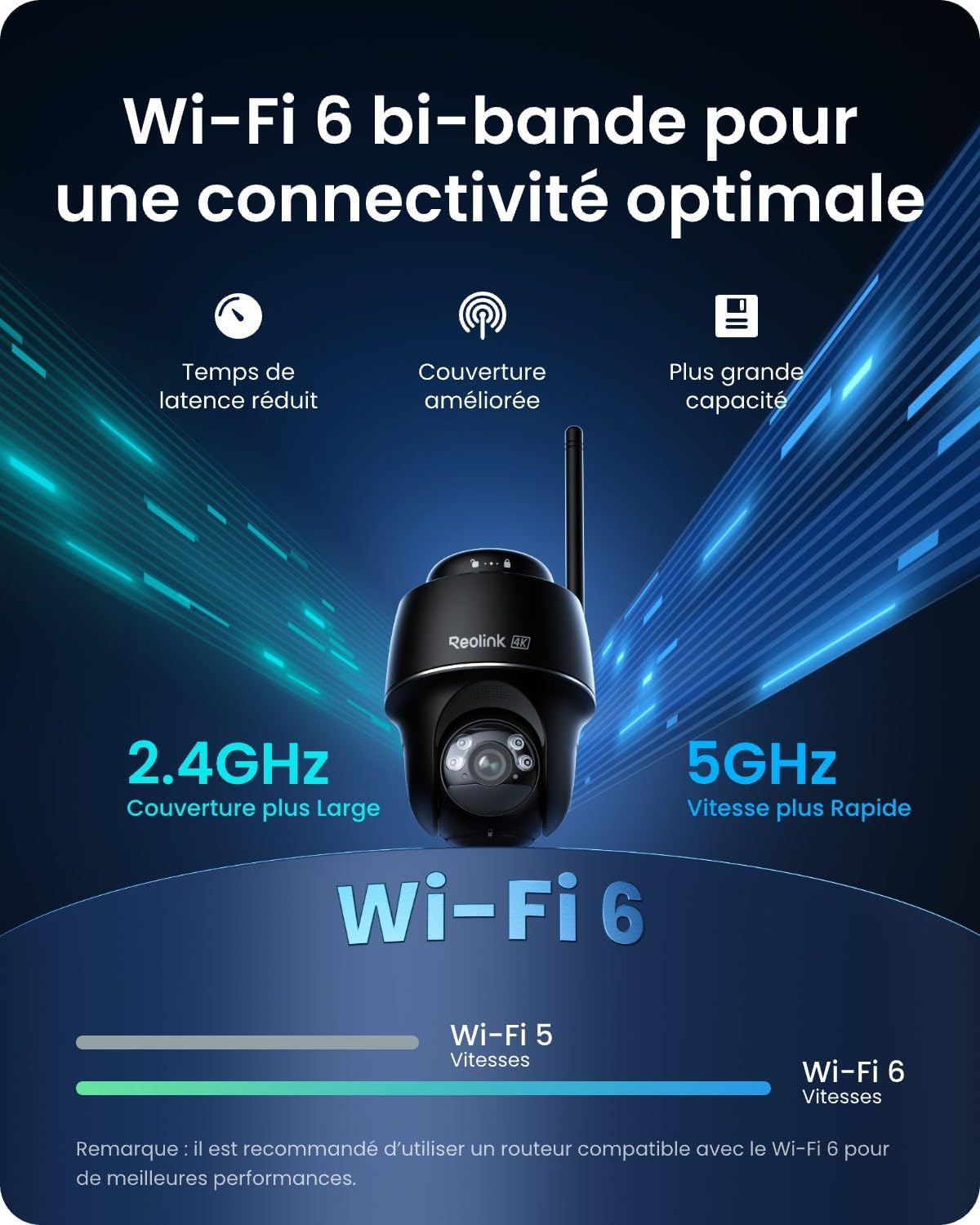 Thumbnail 4 de Reolink 4K Camera Solaire Exterieur