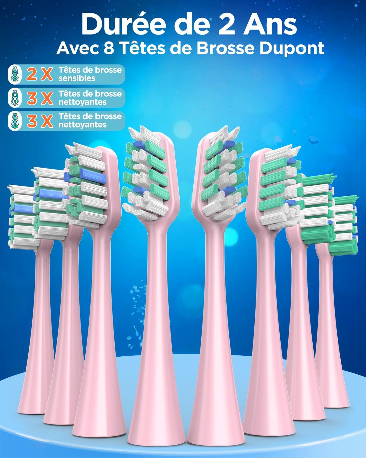 Thumbnail 6 de Brosse À Dent Électrique Soniques Rose Cerise