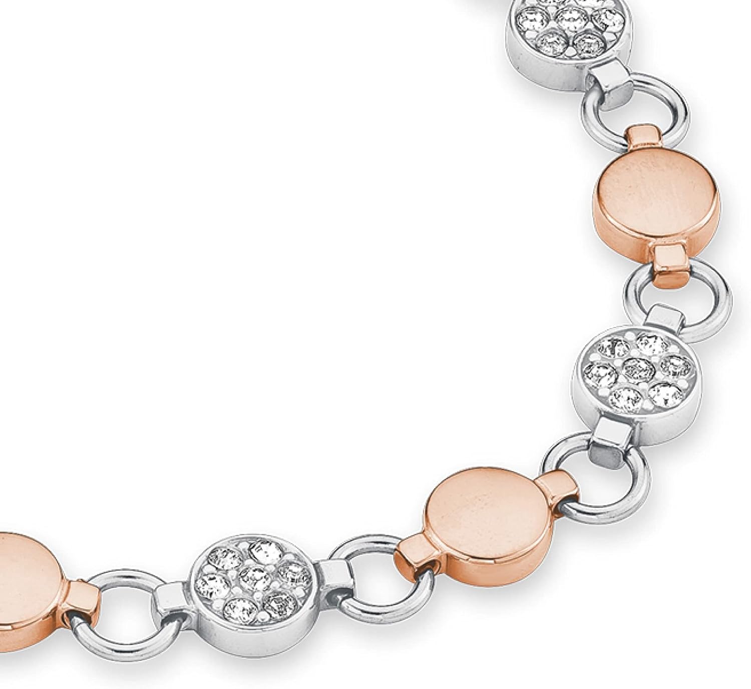 Detalle 2 de s.Oliver Armband 925 Silber Edelstahl 18+3 cm