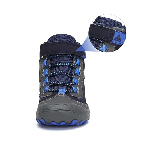 Detalle 2 de Mishansha Kinder-Wanderschuhe 32EU, blau, leicht und rutschfest