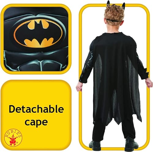 Thumbnail 1 de Rubies Disfraz Batman Black Core Deluxe Niño 🦇 Fantasía Épica
