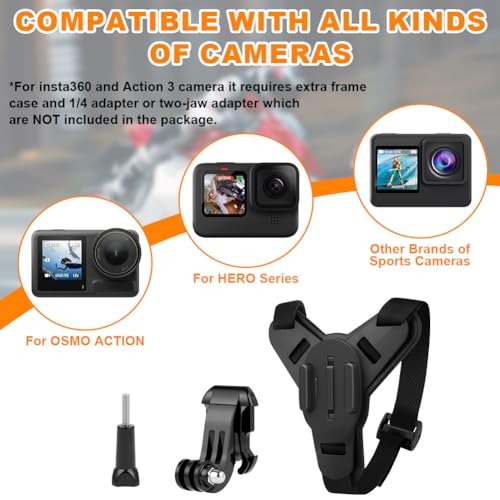 Thumbnail 7 de Adiwo Fascia da Testa per Action Cam – Supporto imbracatura stabile e versatile