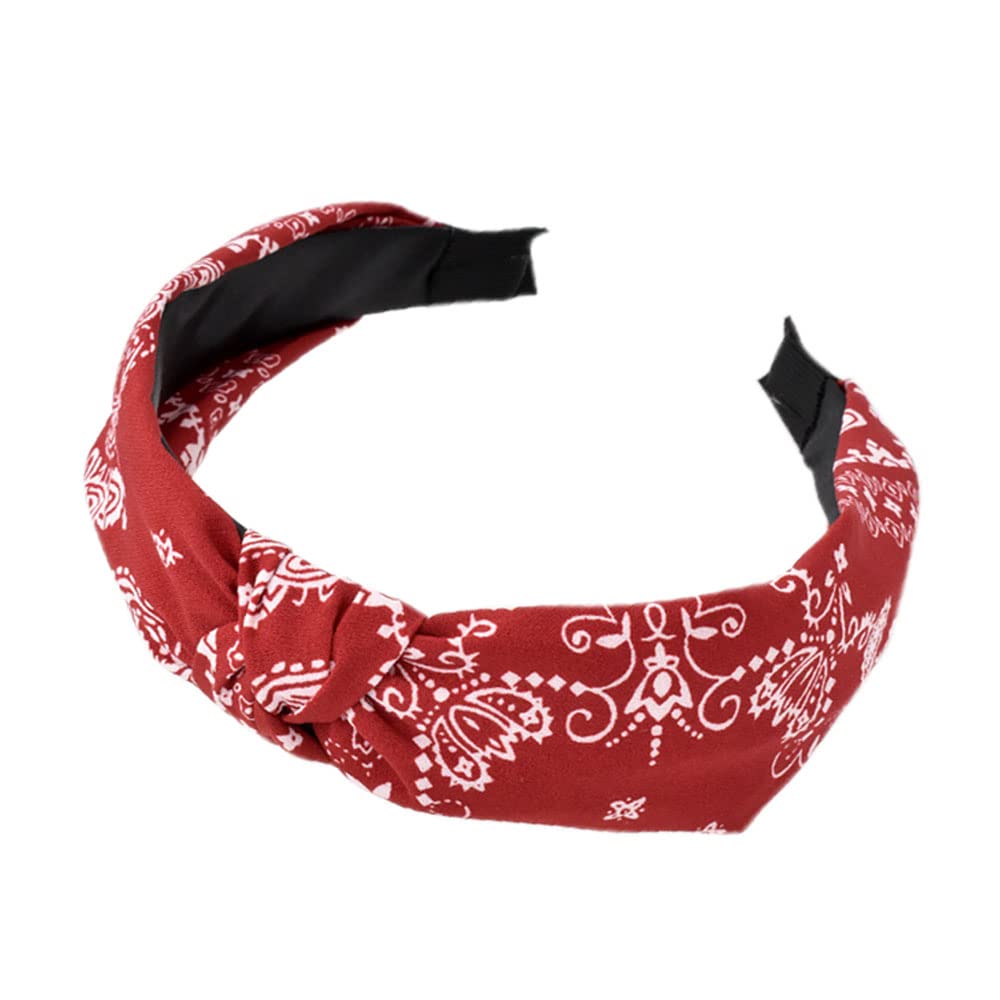 Thumbnail 6 de HUANMAYE Stirnbänder Boho Wide Knot 4-teilig