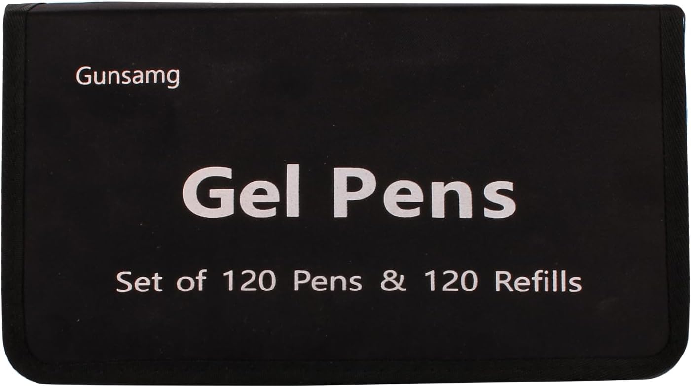 Detalle 2 de Gunsamg 240 Gel Pens 120-colour set 🎨