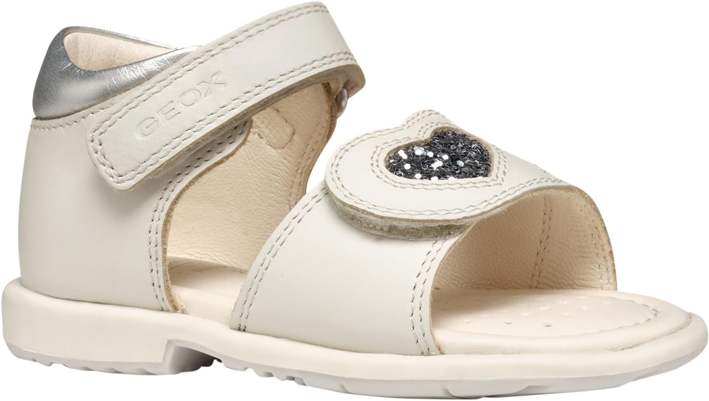 Detalle de Geox Baby-Mädchen B Verred B Sandal – Atmungsaktiv, ideell für warme Tage