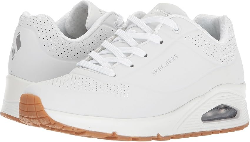 Thumbnail 4 de Skechers Uno - Zapatillas Deportivas Mujer White Durabuck
