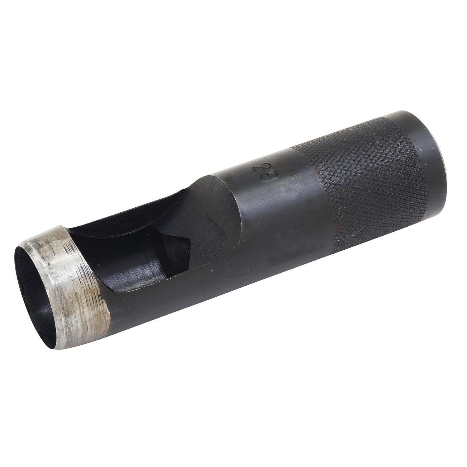 Detalle de 新潟精機 SK HHP-30J 皮抜きポンチ 30mm 全長116mm・機械構造用炭素鋼