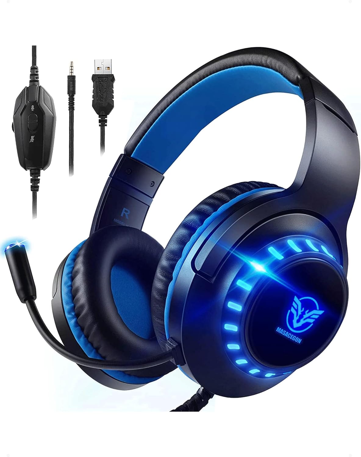 Detalle de Pacrate H-11 Gaming-Headset 40 mm
