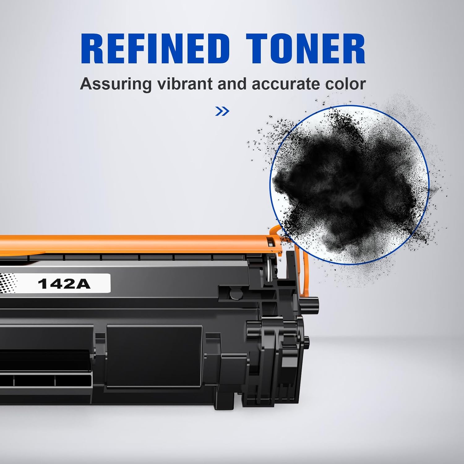 Thumbnail 4 de Q-image 142A (W1420A / 142A) Black Toner Cartridge with Chip – compatible replacement for select HP LaserJet printers