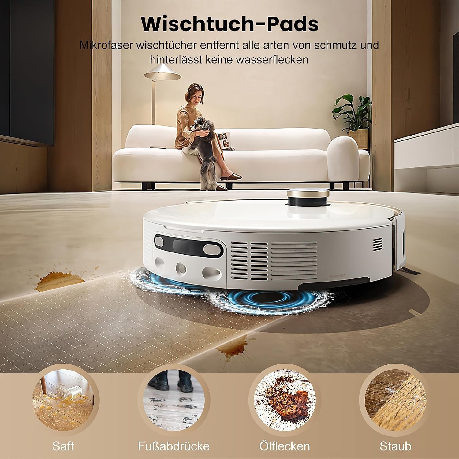 Detalle 2 de Fenkabs V50 Ultra accessoireset, 22-delig met HEPA-filters en dweilpads