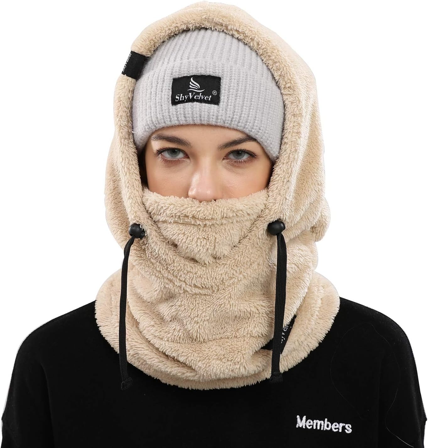 Detalle 2 de Shy Velvet Cagoule polaire coupe‑vent respirante pour ski