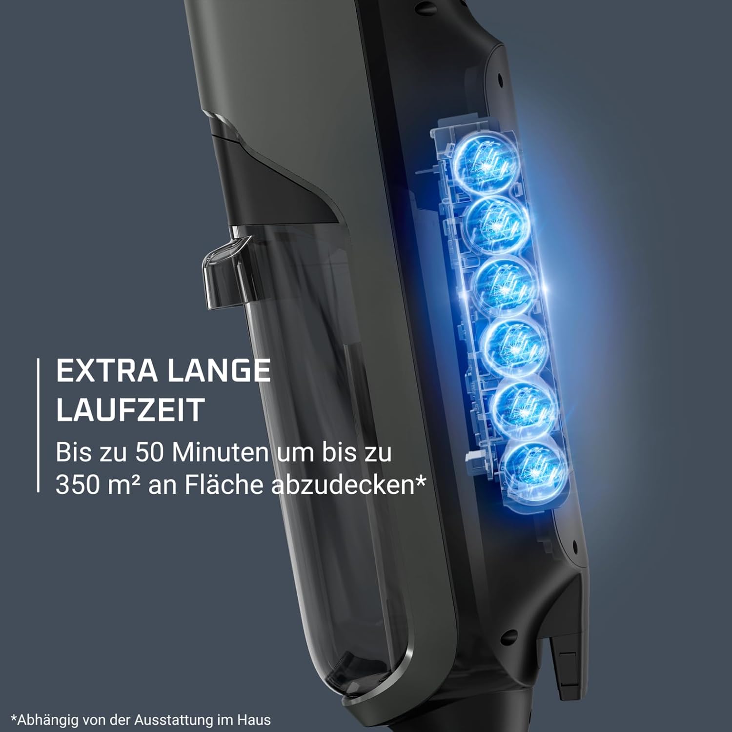 Thumbnail 4 de Rowenta X-Clean 4 50 min Laufzeit 🧹