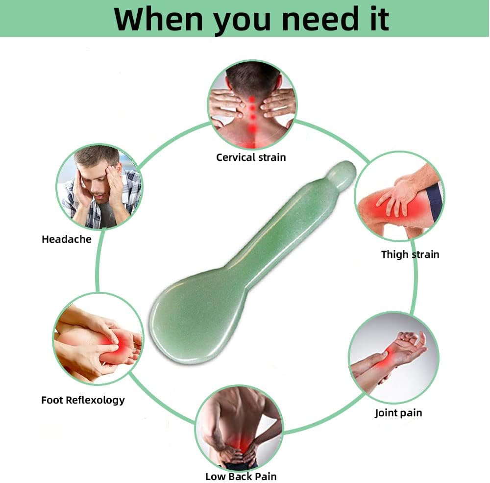 Thumbnail 2 de TOP SEWING Jade Gua Sha facial tool