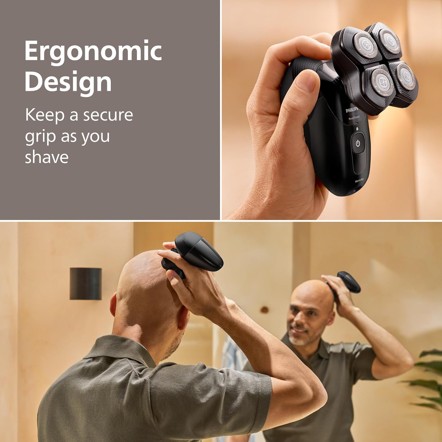 Thumbnail 4 de Philips electric head shaver HS5980/28