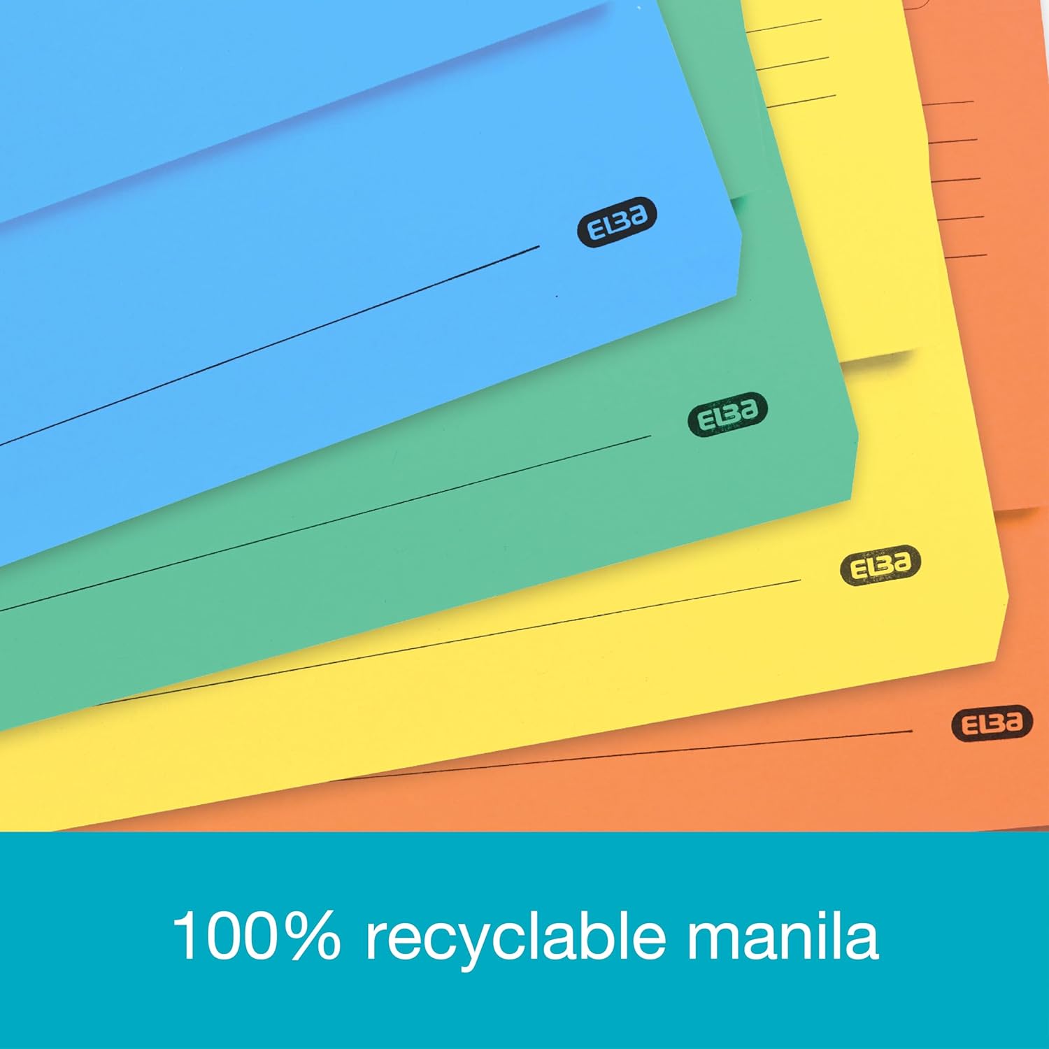 Thumbnail 5 de Elba Foolscap Document Wallets Pack of 10