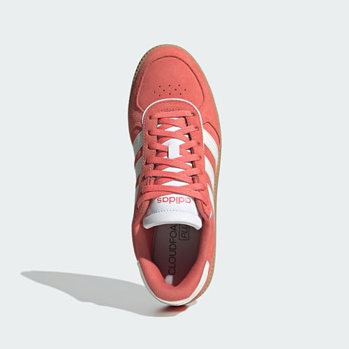 Thumbnail 2 de adidas BREAKNET Sleek Shoes para mujer: zapatillas con cierre de cordones y empeine de piel