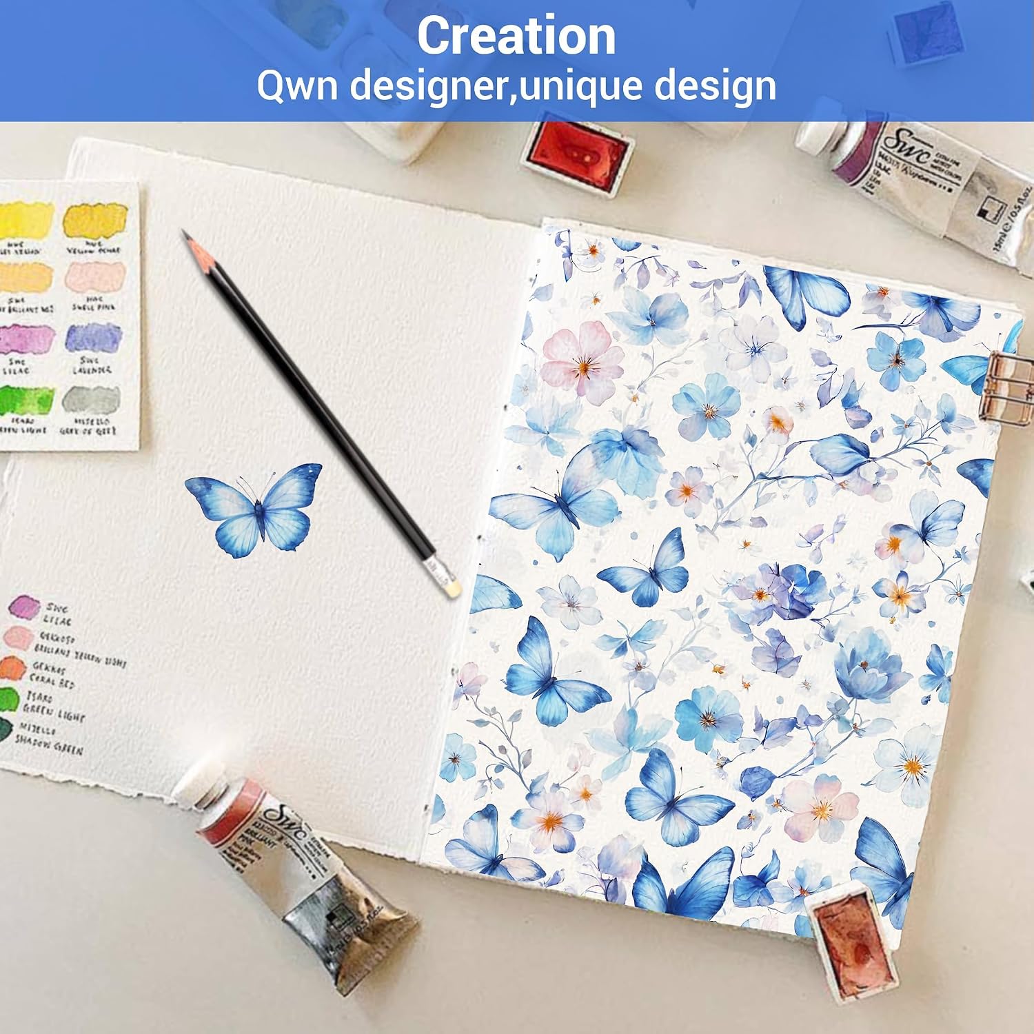 Thumbnail 4 de Softan Full Floral Microfiber Sheet Set with Deep Pockets and Non-Slip Straps