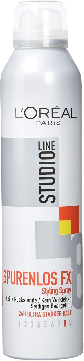 Detalle de L'Oréal Paris Studio Line spårlös FX hårspray, 250 ml, parfymfri