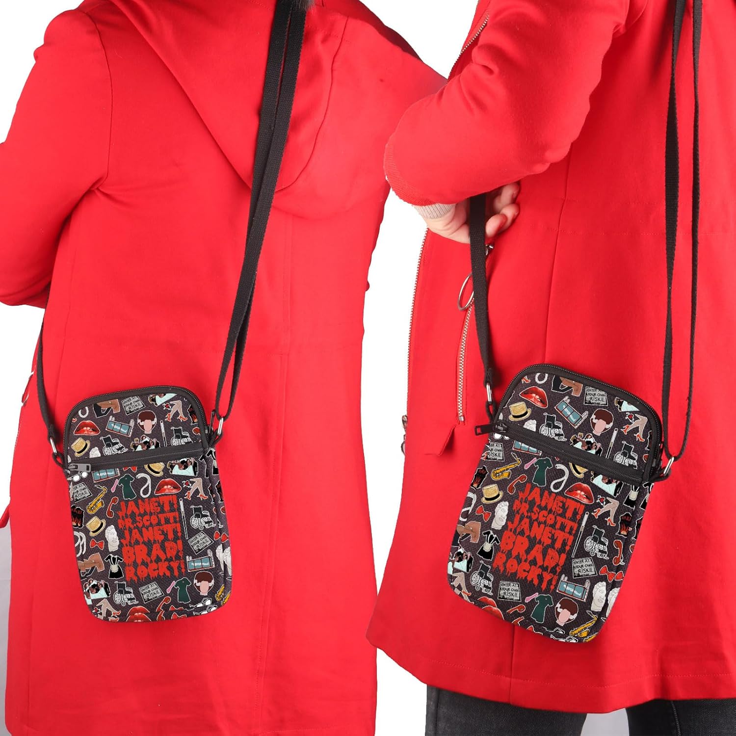 Detalle 2 de PXTIDY Rocky Horror Crossbody Bag