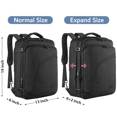 Thumbnail 4 de MATEIN Carry on Backpack: Extra Large Expandable Travel Companion