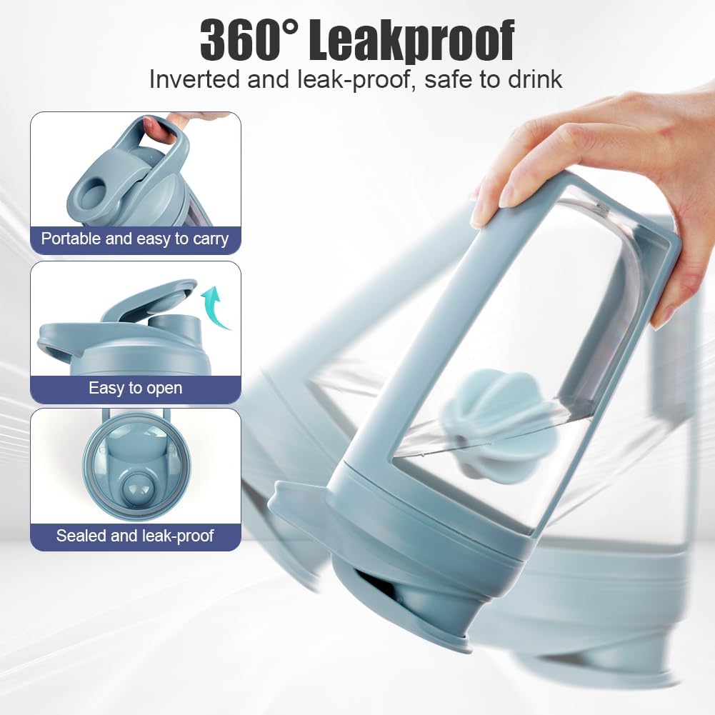 Thumbnail 1 de Alaoo Protein Shaker 650 ml Fitness Shaker