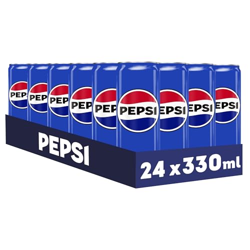 Detalle 2 de Pepsi Regular – Pack de 24 latas de 330 ml (7,92 l)