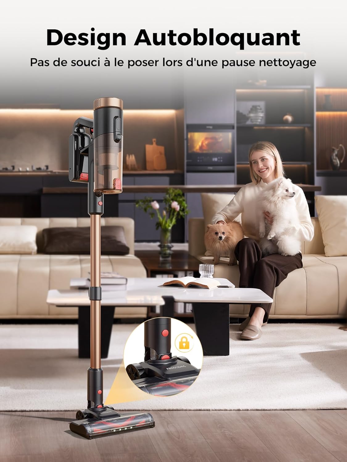 Thumbnail 3 de Proscenic P11 Ultra+ Aspirateur Balai Sans Fil: puissance jusqu’à 50 000 Pa et autonomie de 50 min