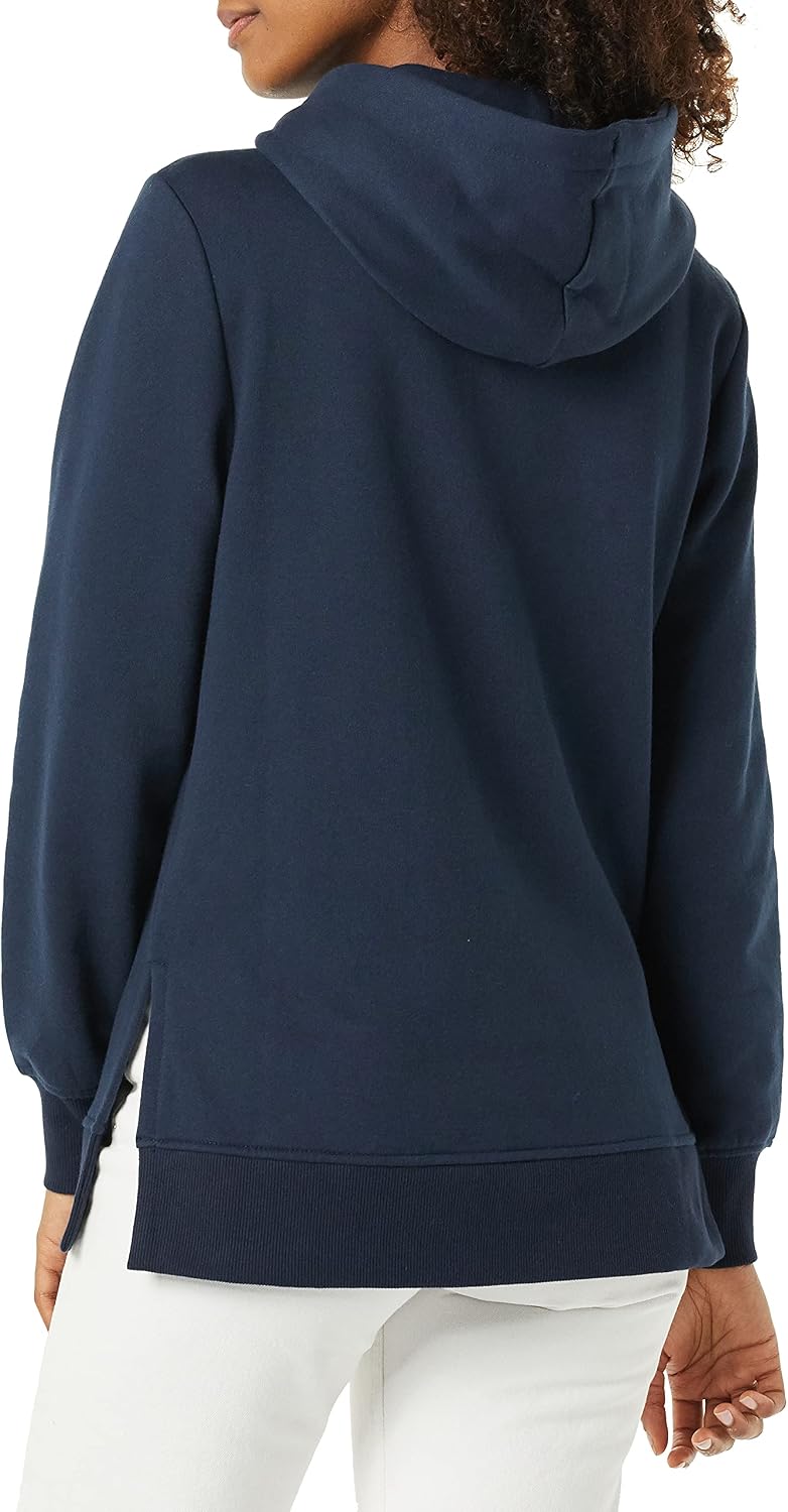 Detalle de Amazon Essentials women’s fleece hooded tunic sweatshirt