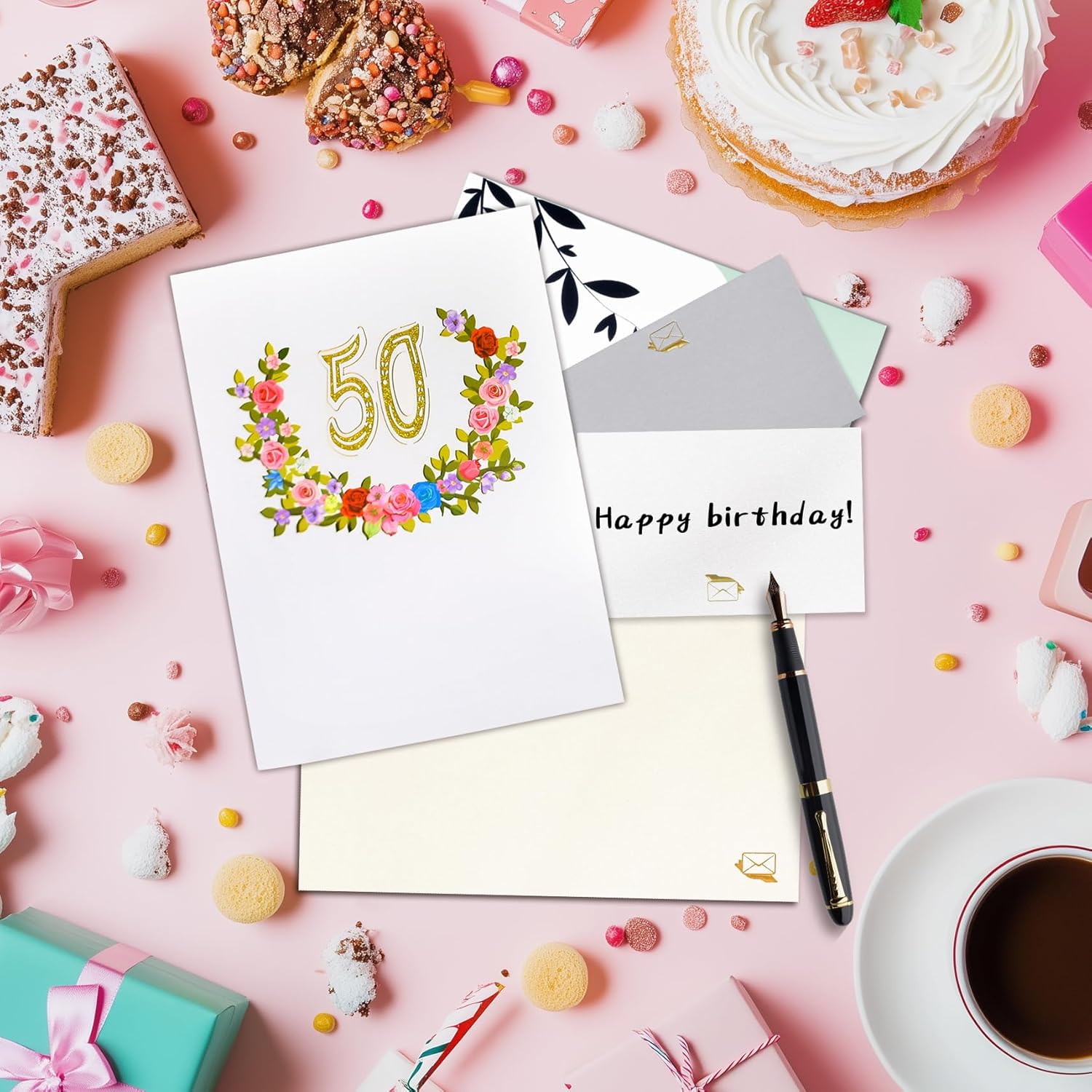 Thumbnail 3 de GREETING ART 50. Pop-up Geburtstagskarte 💌