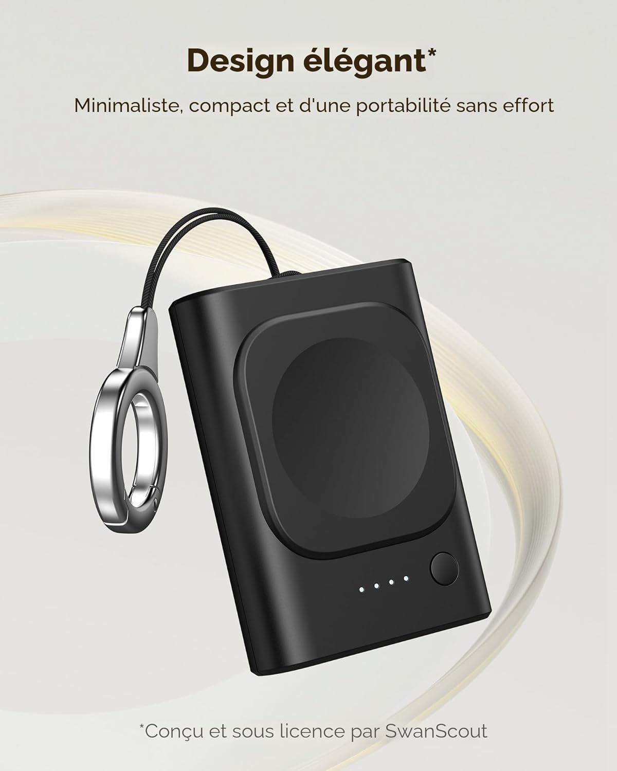 Thumbnail 4 de Phelinta Chargeur sans fil 1800 mAh pour Samsung Galaxy Watch 8/8 Classic/7/Ultra… (voyage, magnétique)